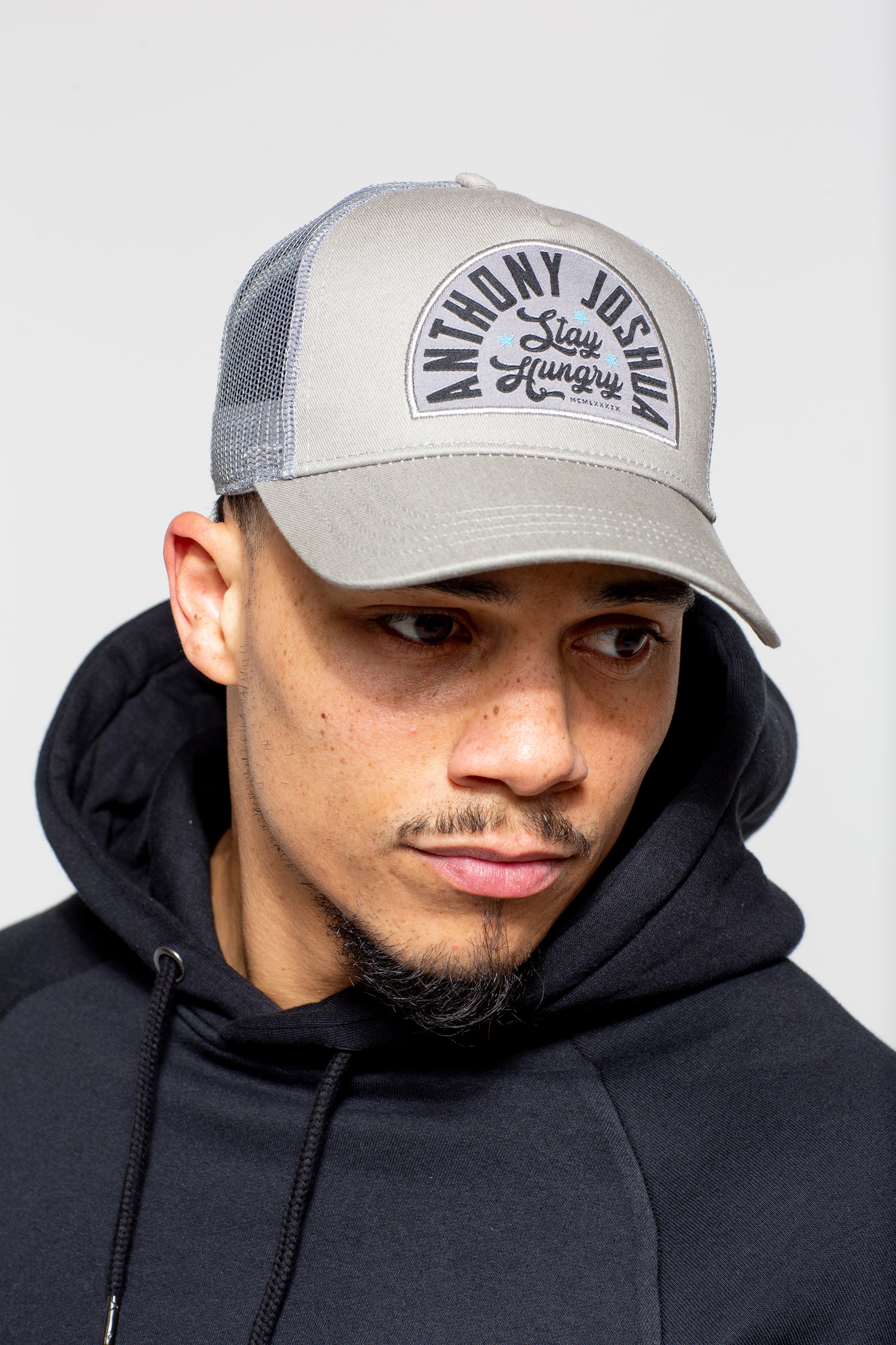 'Stay Hungry' Grey Cap
