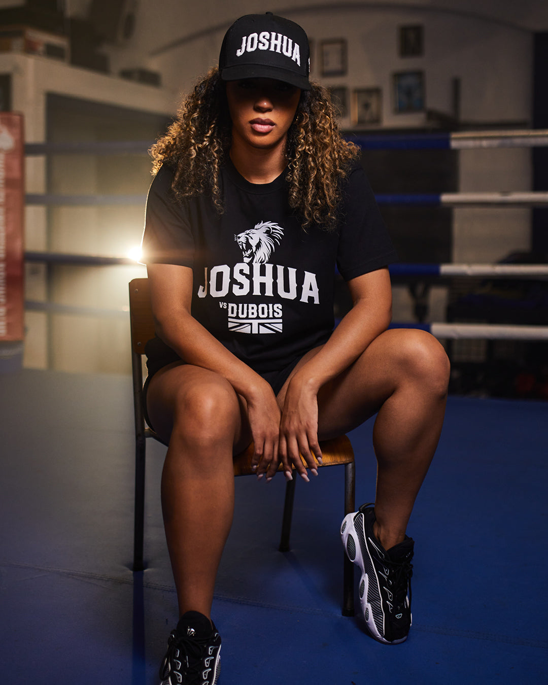 AJBXNG 'Joshua Vs Dubois' Classic Tee Black